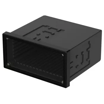 Bopla NGS 9408 UNINORM zabudovateľné puzdro, 96 x 48 x 85 mm, čierne RAL 9005 17940801.MT1