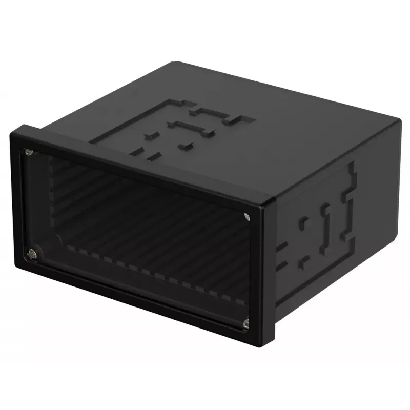 Bopla NGS 9408 UNINORM zabudovateľné puzdro, 96 x 48 x 85 mm, čierne RAL 9005 17940801.MT1