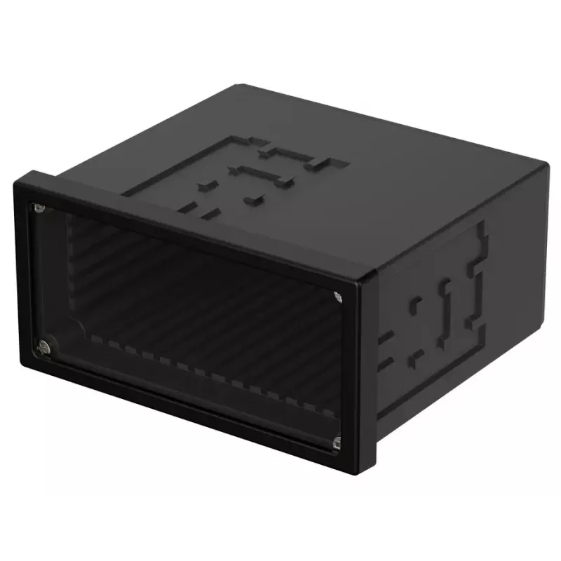 Bopla NGS 9408 UNINORM zabudovateľné puzdro, 96 x 48 x 85 mm, čierne RAL 9005 17940801.MT1