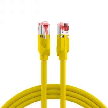 EFB RJ45 patch kábel Cat.5e S/UTP PUR TM21 ťažná reťaz žltý 10m K8032.10