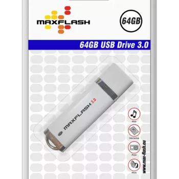 MEMORYSOLUTION MAXFLASH 64GB USB 3.0 vysokorýchlostný USB kľúč, retail