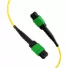 EFB MTPF48MTPFOS2-25-A OS2 Singlemode 48-vláknový MTP APC patch kábel, 25 m, žltý