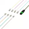 EFB MTP-M/LC 8-vláknový Matrix patch kábel OS2, LSZH žltý, 1m