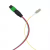 EFB MTP-M/LC 8-vláknový Matrix patch kábel OS2, LSZH žltý, 1m