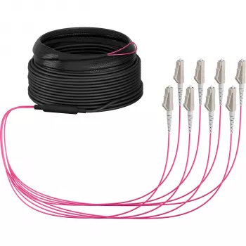 EFB Elektronik U-DQ ZN BH OM4 8G 1x8 LC-LC 10m Dca LSZH trunk kábel O8322S10OM4