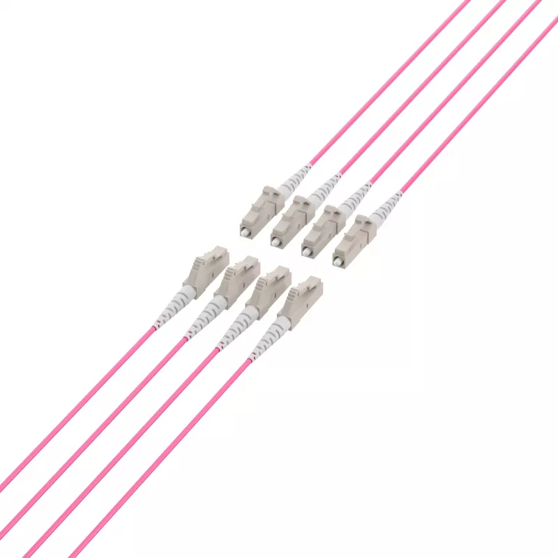 EFB Elektronik U-DQ ZN BH OM4 8G 1x8 LC-LC 10m Dca LSZH trunk kábel O8322S10OM4