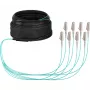 EFB Elektronik trunk kábel U-DQ ZN BH OM3 8G 1x8 LC-LC 10 m Dca LSZH O8322S10OM3