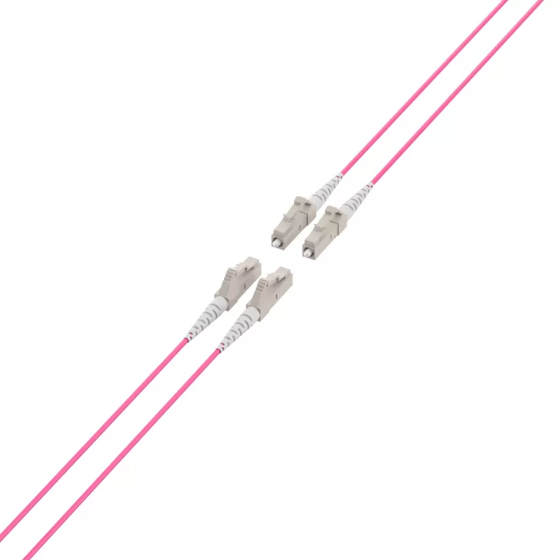 EFB Elektronik OM4 multimódový LWL trunk kábel, 4 vlákna, LC-LC, 170 m, LSZH, Dca O8303S170OM4