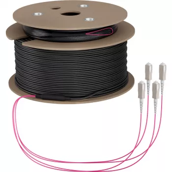 EFB Elektronik trunk kábel U-DQ ZN BH OM4 4G 1x4 SC-SC 90 m Dca LSZH - 90 m O8301S90OM4