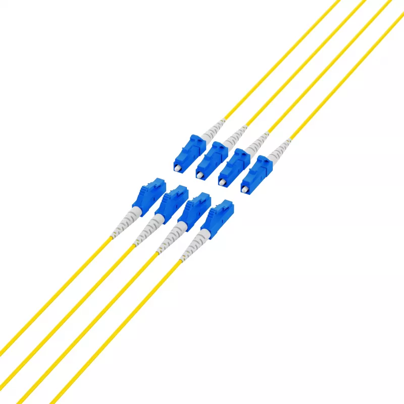 EFB Elektronik OS2 8-vláknový LC-LC trunk kábel 120 m LSZH Dca O8322S120OS2