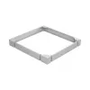 EFB Elektronik podstavec pre skriňu série PEL 800x800 mm, sivý PEL-SOK88VV.GR