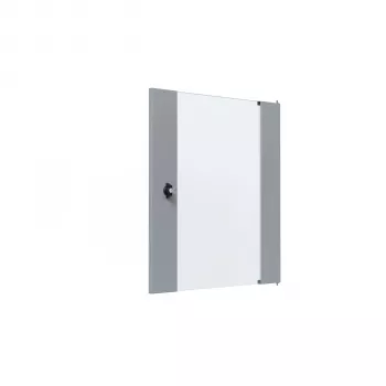 EFB Elektronik sklenené dvere pre X-Rack nástennú skriňu 15U sivá RAL7035 3/3 WGX-TUR15GR.G