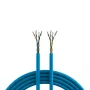 INFRALAN Cat.6A 500 MHz U/UTP 4-párový inštalačný kábel, AWG23, CPR B2ca, RAL5015 modrý, 305m 99960.305-CPR