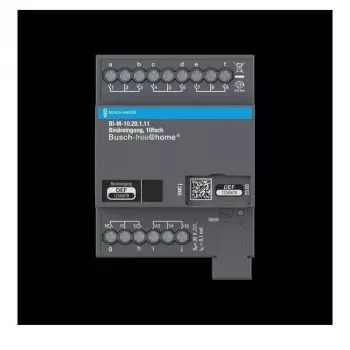 BUSCH-JAEGER binárny vstupný modul BI-M-10.20.1.11, 10-kanálový KNX, DIN lišta 2CDG510015R0021