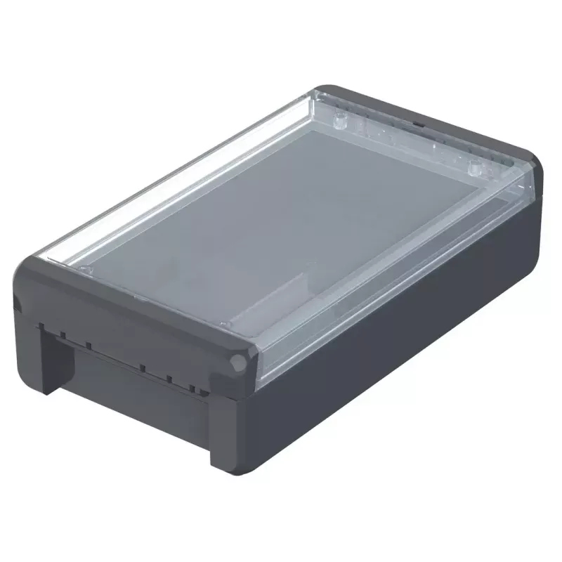 BOPLA CombiNorm-Connect nástenné puzdro, polykarbonát, grafitovosivá RAL 7024, 60 x 125 x 231 mm, IP65, IK07 96025224