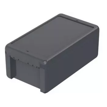 BOPLA Euromas II nástenné puzdro, polykarbonát, grafitovosivá RAL 7024, 125 x 231 x 90 mm, IP65, IK08 96015234