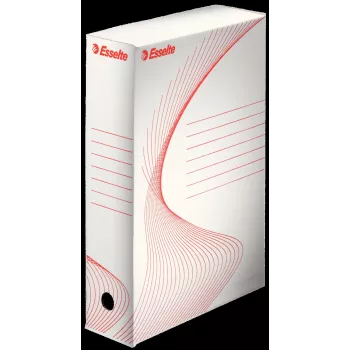Leitz 128080 archivačný box biely 80 mm chrbát A4 balenie 25 ks