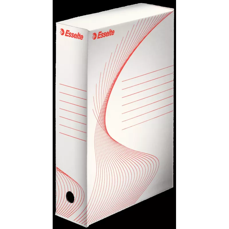 Leitz 128080 archivačný box biely 80 mm chrbát A4 balenie 25 ks