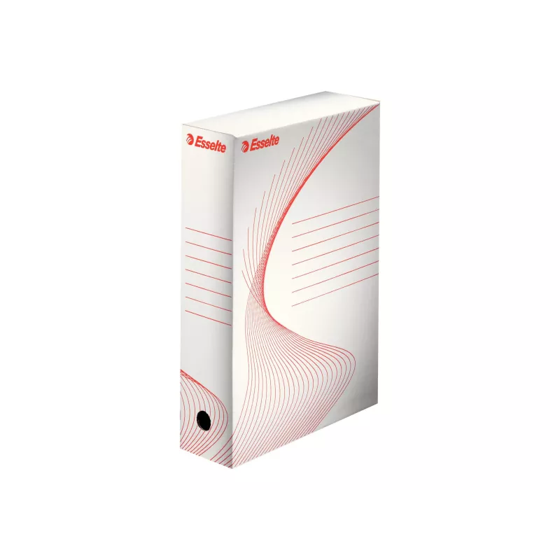 Leitz 128080 archivačný box biely 80 mm chrbát A4 balenie 25 ks