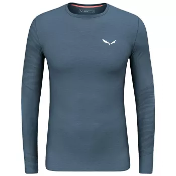 Salewa Cristallo Warm AMR dlhý rukáv termo spodná bielizeň - Dark Denim, L
