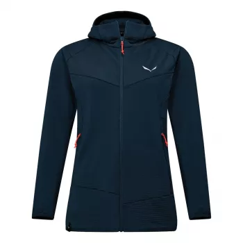 SALEWA Puez Altavia dámske full-zip hoody Navy Blazer XL