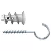 Fischer GK RH K NV sadrová hmoždinka s okrúhlym hákom, 22 mm, 1 sada (510662)