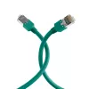 EFB-Elektronik RJ45 patch kábel Cat.5e SF/UTP LSZH Draka UC300 TM11 zelený 7,5m K8013.7,5