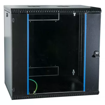 EFB 19-palcové nástenné puzdro 12U, pevné, jednodielne, RAL 9005, hĺbka 600 mm (691712VTS.60)