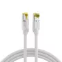 EFB-Elektronik Cat.6A S/FTP LSZH patch kábel, RJ45, biely, 0,25 m K8560WS.0,25