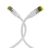 EFB-Elektronik Cat.6A S/FTP LSZH patch kábel, RJ45, biely, 0,25 m K8560WS.0,25