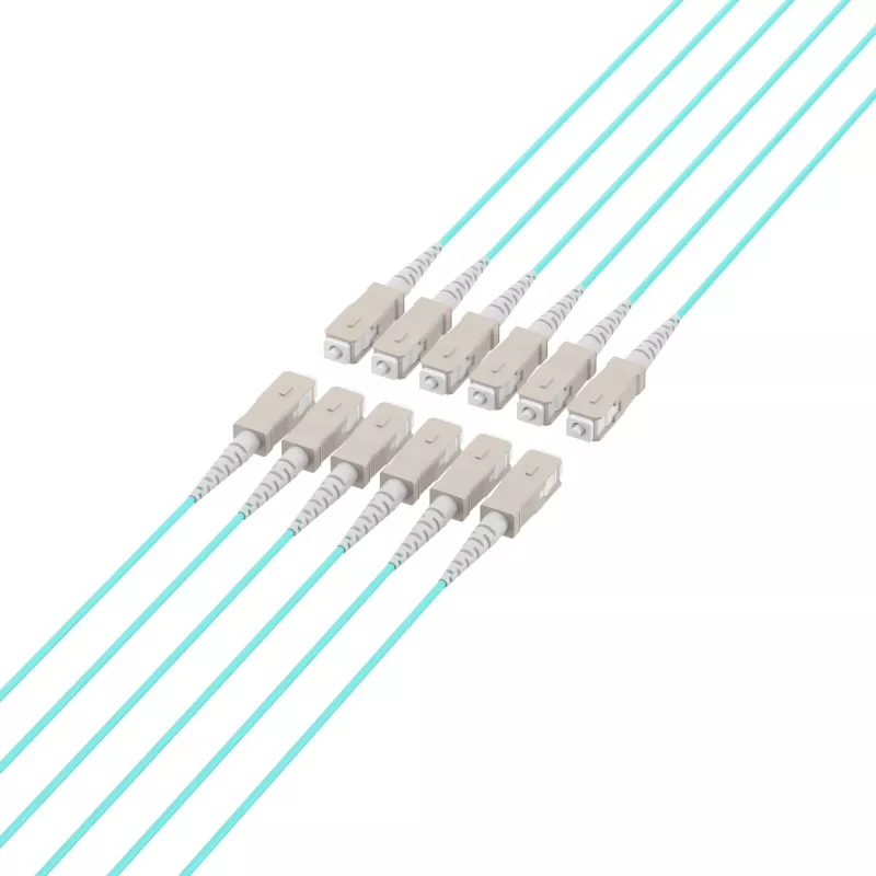 EFB Elektronik trunk kábel U-DQ ZN BH OM3 12G 1x12 SC-SC 30m Dca LSZH O8341S30OM3