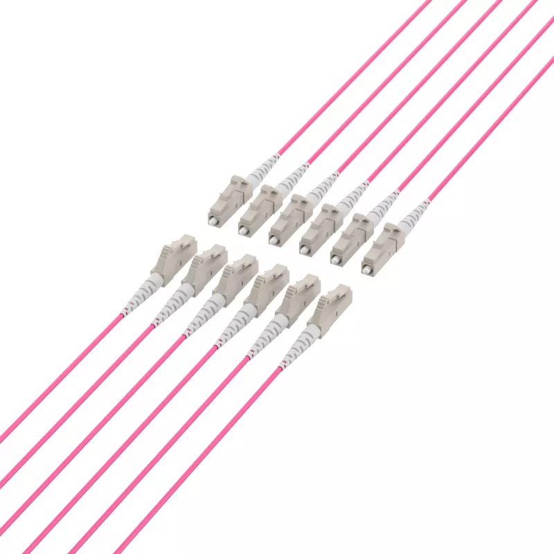 EFB Elektronik trunk kábel U-DQ ZN BH OM4 12G 1x12 LC-LC 70m Dca LSZH O8342S70OM4