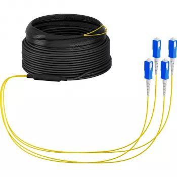 EFB Elektronik trunk kábel U-DQ ZN BH OS2 4E 1x4 SC-SC 20m Dca LSZH - optický kábel - 20 m O8301S20OS2