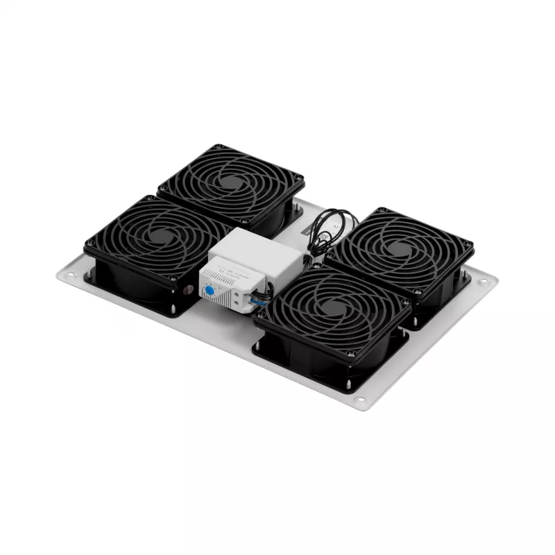 EFB Elektronik PEL-LFD04ET.GR 4-násobný strešný ventilátor s termostatom, RAL 7035