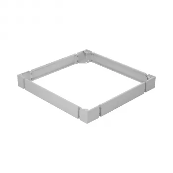 EFB Elektronik podstavec pre 600x600mm sieťové skrine, sivý PEL-SOK66VV.GR