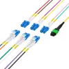 EFB Elektronik MPO-PLUS/APC(F)-LC trunk kábel OS2 12 vlákien typ B LSZH žltý 3 m MPOF12LCOS2-3