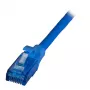 EFB-Elektronik RJ45 patch kábel Cat.6A U/UTP LSZH Premium 500MHz modrý 15 m K8109BL.15