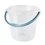 KEEEPER vedro s výlevkou 10L Mika Ø30x28cm transparentné