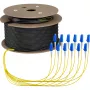 EFB Elektronik trunk kábel U-DQ ZN BH OS2 12E 1x12 LC-LC 90m Dca LSZH O8342S90OS2