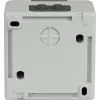 EFB ET-25020 nástenné vlhkotesné prázdne puzdro pre 2 Keystone moduly, IP44, sivé