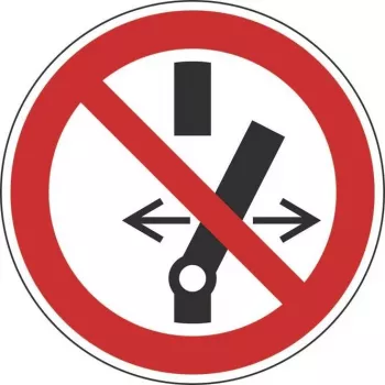 HEIN priemyselné tabule zákazový znak nezapínať ASR/ISO magnetická fólia okrúhla 100mm (27546)