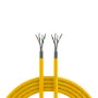INFRALAN Cat.7A 1250 AWG22 S/FTP 4P CPR Dca 25Gbit/s ready repková žltá RAL1021, 100m 999833.100-CPR