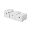Esselte Home Úložný box L, sada 3 ks, biela, 628286