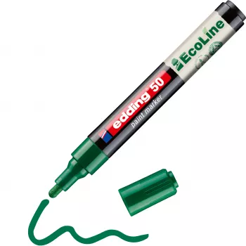 Edding 50 EcoLine laková fixka zelená 2-3 mm 4-50-004