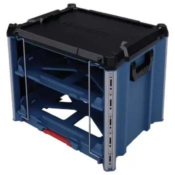Bosch Professional L-BOXX Contractor Rack 2 1600A037E4 mobilný regál na náradie, 559 x 432 x 476 mm, modrý/čierny