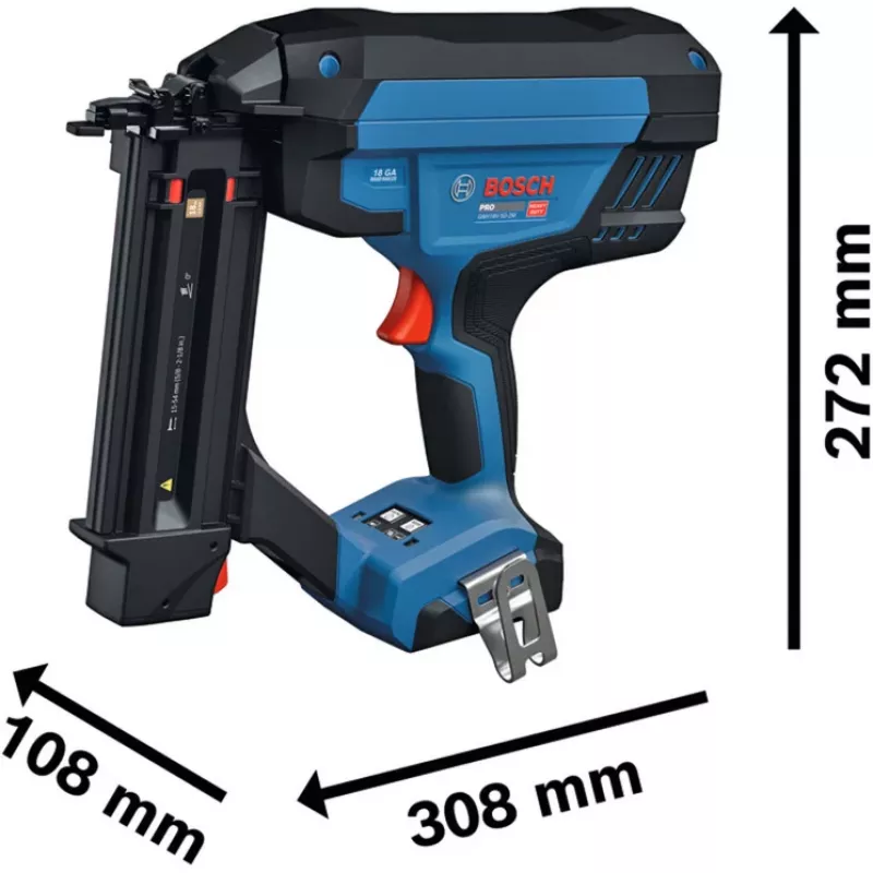 Bosch Professional GNH 18V-50-2M akumulátorová 18V sponkovačka (holé náradie, modrá/čierna)