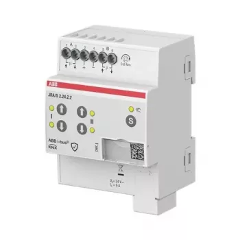 ABB JRA/S2.24.2.2 žalúziový/roleta aktor, 2-kanálový, 24V, manuálna obsluha, KNX 2CDG110295R0011