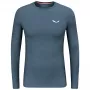 Salewa Cristallo Warm Amr L/S tričko pánske merino spodná vrstva - Dark Denim, veľkosť M