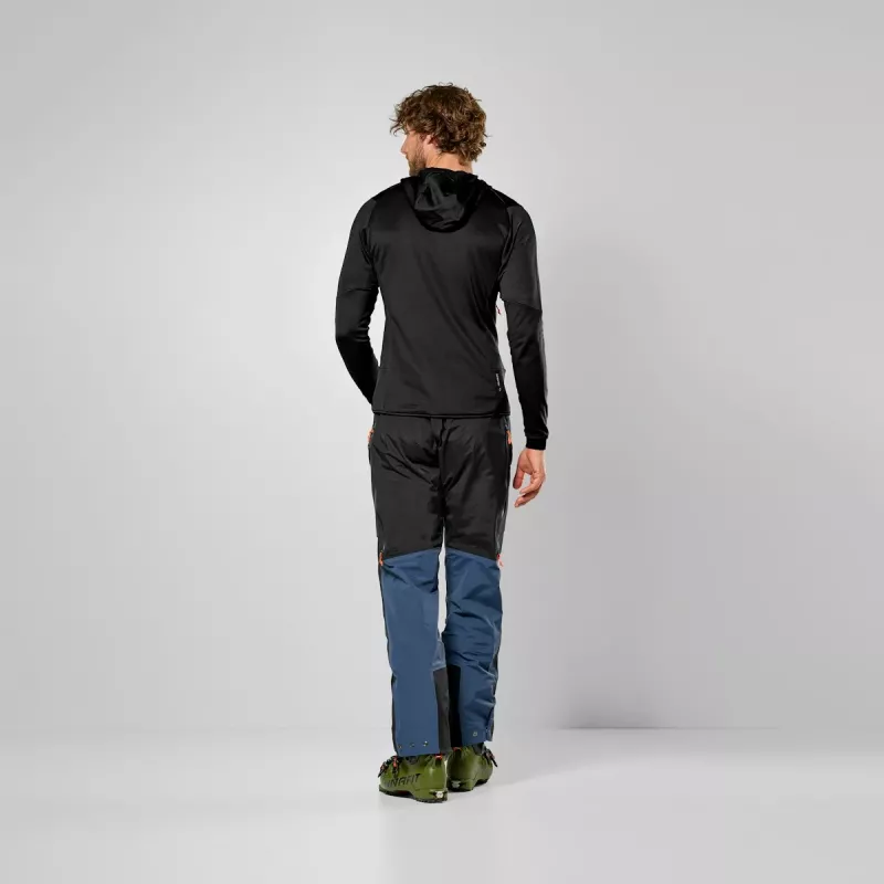 Salewa Sella Crevasse HD pánska fleecová bunda - Black Out / XL