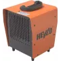 Master Climate Solutions Heylo DE 3 XL elektrické vykurovanie 3 kW, 140 m³/h, 230 V, 13,5 A, IP24, 2 stupne vykurovania, termostat, prenosné 1101903